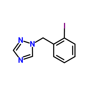 1-(2-Iodobenzyl)-1h-1,2,4-triazole Structure,876316-31-3Structure