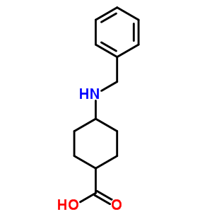 4-(Benzylamino)cyclohexane-1-carboxylic acid Structure,87640-24-2Structure