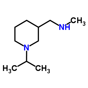 [(1-异丙基哌啶-3-基)甲基]甲胺结构式_876716-01-7结构式