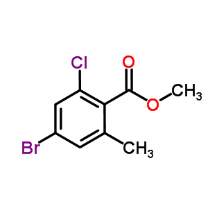 Methyl 4-bromo-2-chloro-6-methylbenzoate Structure,877149-10-5Structure