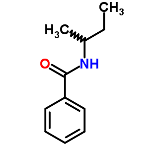 Benzamide, n-(1-methylpropyl)- Structure,879-71-0Structure