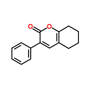 2H-1-benzopyran-2-one,5,6,7,8-tetrahydro-3-phenyl- Structure,87937-62-0Structure