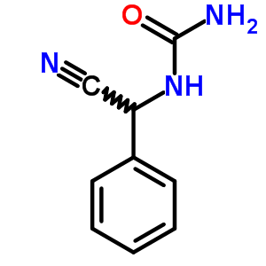 N-(氰基苯基甲基)-脲结构式_88169-89-5结构式