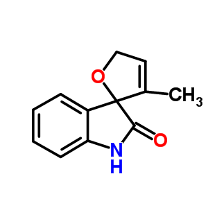 3-Methyl-spiro[furan-2(5h),3’-[3h]indol ]-2’(1’h)-one Structure,882041-51-2Structure