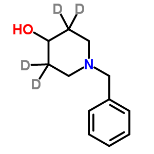 1-Benzyl-4-piperidinol-3,3,5,5-d4 Structure,88227-11-6Structure