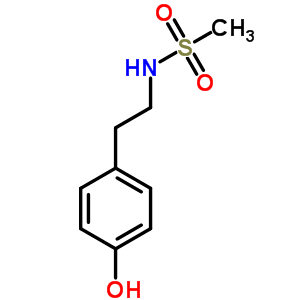 N-[2-(4-hydroxyphenyl)ethyl]-methanesulfonamide Structure,883107-35-5Structure