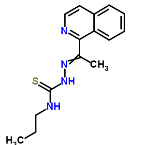 1-(1-Isoquinolin-1-ylethylideneamino)-3-propyl-thiourea Structure,88324-44-1Structure