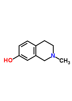 1,2,3,4-Tetrahydro-2-methyl-7-isoquinolinol Structure,88493-58-7Structure