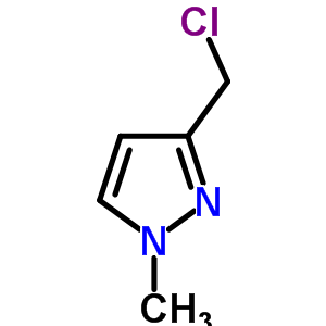 3-(Chloromethyl)-1-methyl-pyrazole Structure,88529-80-0Structure