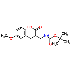 2-N-boc-2-aminomethyl-3-(3-methoxy-phenyl)-propionic acid Structure,886364-91-6Structure