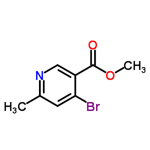 4-Bromo-6-methylnicotinic acid methyl ester Structure,886372-03-8Structure