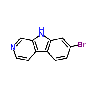 7-Bromo-9h-pyrido[3,4-b]indole Structure,88704-40-9Structure