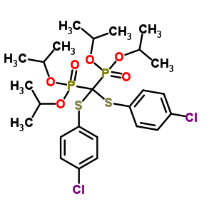 Bis[(4-chlorophenyl)thiomethylene]biphosphonic acid, tetraisopropyl ester Structure,887353-24-4Structure