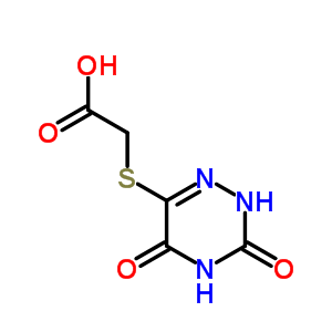 2-[(3,5-二氧代-2H-1,2,4-噻嗪-6-基)磺酰基]乙酸结构式_88891-73-0结构式