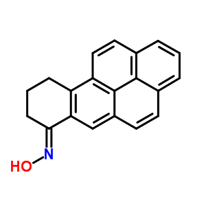 9,10-Dihydro-1-benzo[a]pyrene-7(8h)-one oxime Structure,88909-82-4Structure