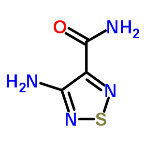 1,2,5-Thiadiazole-3-carboxamide,4-amino-(7ci) Structure,88947-28-8Structure