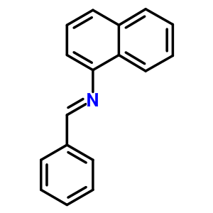 N-benzylidene-1-naphthylamine Structure,890-51-7Structure