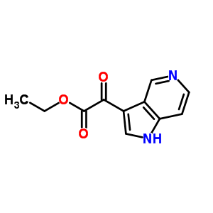 Ethyl 2-oxo-2-(1h-pyrrolo[3,2-c]pyridin-3-yl)acetate Structure,890050-74-5Structure