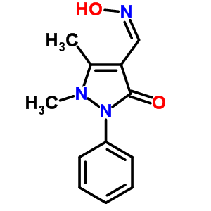 1,5-Dimethyl-3-oxo-2-phenyl-2,3-dihydro-1h-pyrazole-4-carbaldehyde oxime Structure,89169-88-0Structure