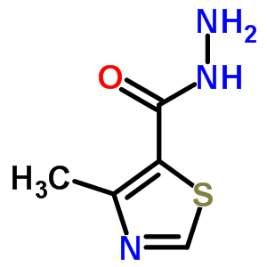 5-Thiazolecarboxylicacid, 4-methyl-, hydrazide Structure,89179-72-6Structure