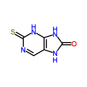 2-Sulfanylidene-7,9-dihydro-3h-purin-8-one Structure,89282-20-2Structure