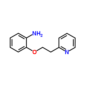 2-(2-吡啶-2-基乙氧基)苯胺双盐酸盐结构式_893754-09-1结构式