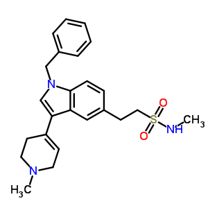 2-[1-Benzyl-3-(1-methyl-1,2,3,6-tetrahydro-4-pyridinyl)-1h-indol-5-yl]-n-methylethanesulfonamide Structure,894351-86-1Structure