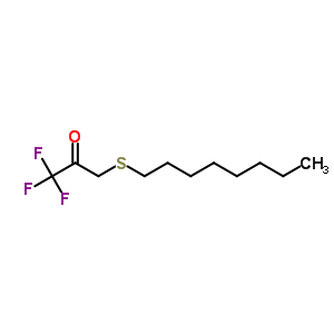 3-Octylthio-1,1,1-trifluoro-2-propanone Structure,89820-00-8Structure