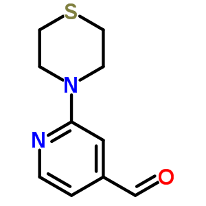 2-(Thiomorpholin-4-yl)isonicotinaldehyde Structure,898289-24-2Structure