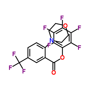 2-吗啉-5-(三氟甲基)苯甲酸五氟苯酯结构式_898289-52-6结构式