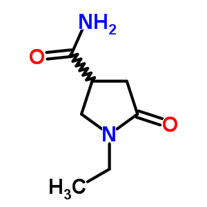 1-Ethyl-2-pyrrolidinone-4-carboxamide Structure,89852-01-7Structure