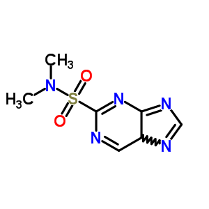 N,n-dimethyl-5h-purine-2-sulfonamide Structure,89854-31-9Structure