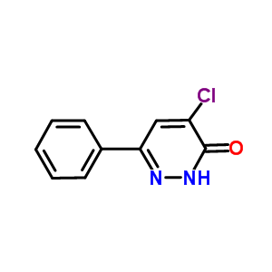 4-Chloro-6-phenyl-3(2h)-pyridazinone Structure,89868-14-4Structure