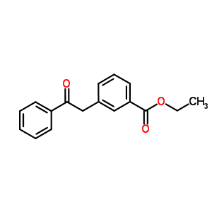 3-(2-Oxo-2-phenylethyl)benzoic acid ethyl ester Structure,898776-64-2Structure