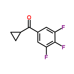 Cyclopropyl-(3,4,5-trifluorophenyl)methanone Structure,898790-36-8Structure