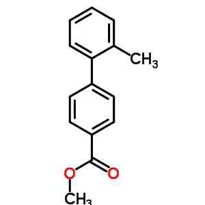 2-Methyl-[1,1-biphenyl]-4-carboxylic acid methyl ester Structure,89900-99-2Structure