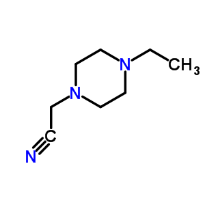 4-乙基-(7ci)-1-哌嗪乙腈结构式_90206-22-7结构式