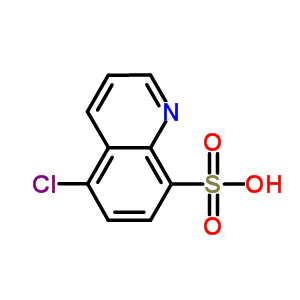 5-Chloroquinoline-8-sulfonic acid Structure,90225-09-5Structure