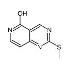 2-(Methylthio)pyrido[4,3-d]pyrimidin-5(6h)-one Structure,902576-09-4Structure