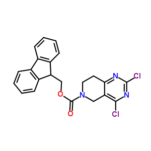 (9H-fluoren-9-yl)methyl 2,4-dichloro-7,8-dihydropyrido[4,3-d]pyrimidine-6(5h)-carboxylate Structure,903130-16-5Structure