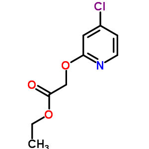 Ethyl 2-(4-chloropyridin-2-yloxy)acetate Structure,90346-60-4Structure