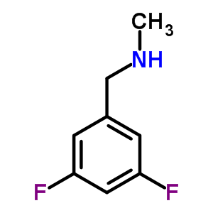 N-(3,5-Difluorobenzyl)-N-methylamine Structure,90390-28-6Structure