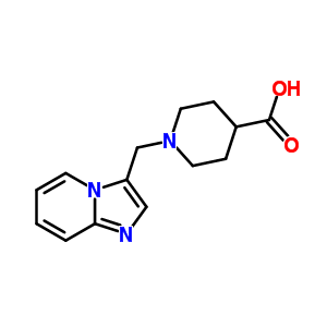 1-Imidazo[1,2-a]pyridin-3-ylmethyl-piperidine-4-carboxylic acid Structure,904814-21-7Structure