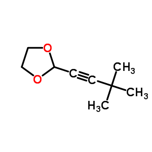 2-(3,3-Dimethyl-but-1-ynyl)-[1,3]dioxolane Structure,904815-50-5Structure