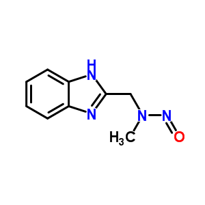 Benzimidazole, 2-[(methylnitrosamino)methyl]-(7ci) Structure,90558-63-7Structure