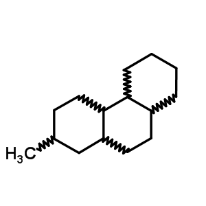 Tetradecahydro-2-methylphenanthrene Structure,90592-98-6Structure