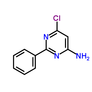 6-Chloro-2-phenylpyrimidin-4-amine Structure,90799-81-8Structure