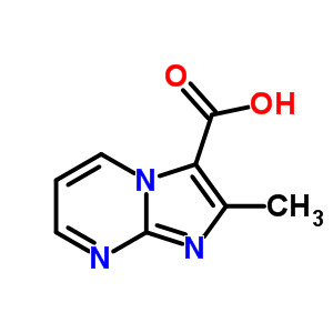 2-Methylimidazo[1,2-a]pyrimidine-3-carboxylic acid Structure,90830-11-8Structure