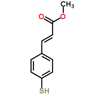 4-Mercaptocinnamic acid methyl ester Structure,90843-37-1Structure