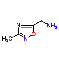 (3-Methyl-1,2,4-oxadiazol-5-yl)methanamine Structure,90928-92-0Structure